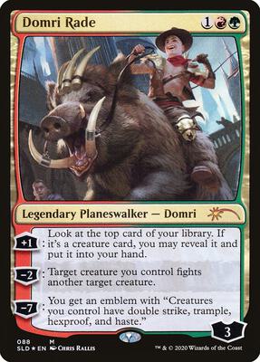Domri Rade card from Secret Lair Drop Series