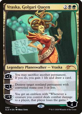 Vraska, Golgari Queen (090) card from Secret Lair Drop Series