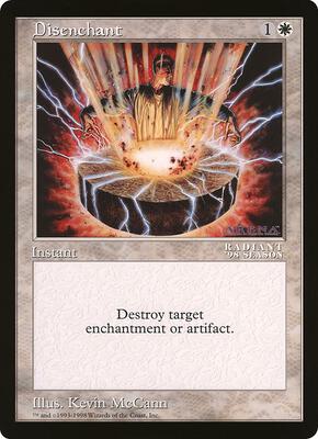 Disenchant (Arena League) card from Oversize Cards