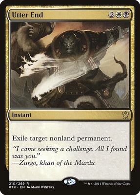 Utter End card from Promo Pack: Ikoria