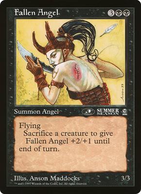 Fallen Angel (3rd Place) (Arena League) card from Oversize Cards