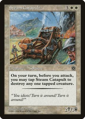 Steam Catapult card from Portal Second Age