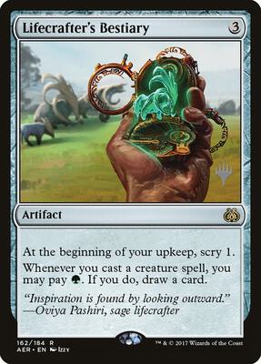 Lifecrafter's Bestiary card from Promo Pack: Ikoria