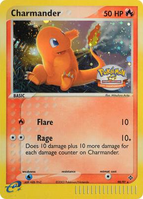 Charmander - 98/97 (City Championships) card from League & Championship Cards
