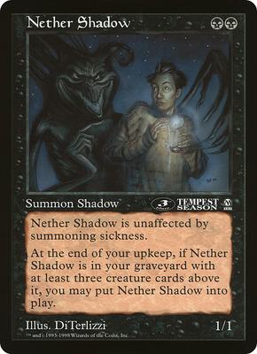 Nether Shadow (3rd Place) (Arena League) card from Oversize Cards