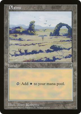 Plains (Arena League) card from Oversize Cards