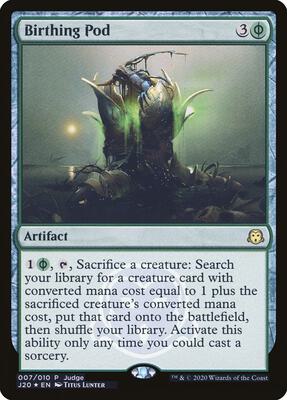 Birthing Pod card from Judge Promos