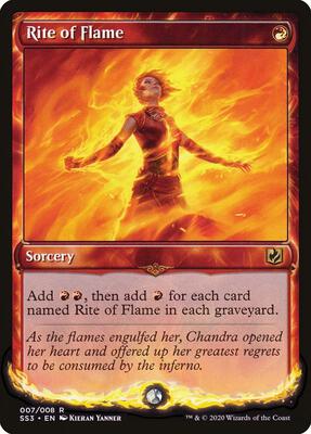 Rite of Flame card from Signature Spellbook: Chandra