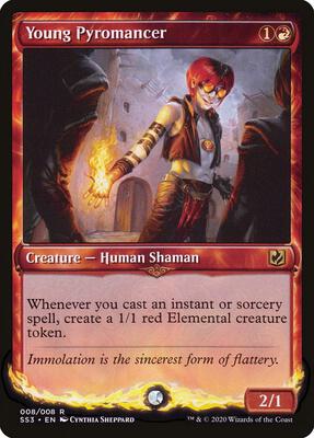 Young Pyromancer card from Signature Spellbook: Chandra