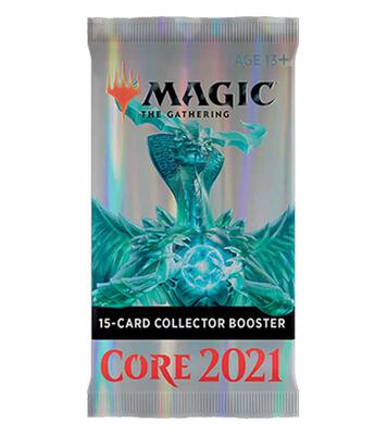Core Set 2021 - Collector Booster Pack card from Core Set 2021