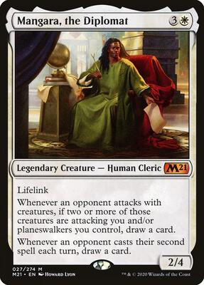 Mangara, the Diplomat card from Core Set 2021