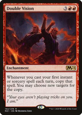 Double Vision card from Core Set 2021