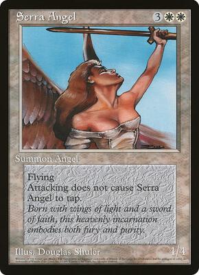 Serra Angel (Wizards of the Coast Caravan Tours) card from Oversize Cards