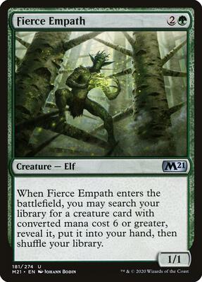 Fierce Empath card from Core Set 2021
