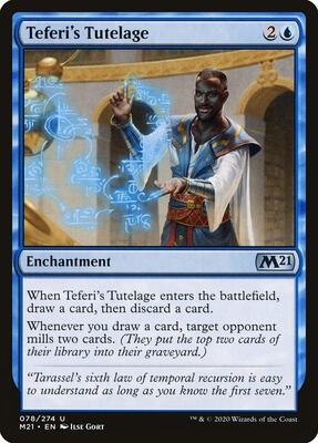 Teferi's Tutelage card from Core Set 2021