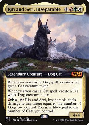Rin and Seri, Inseparable card from Buy-A-Box Promos
