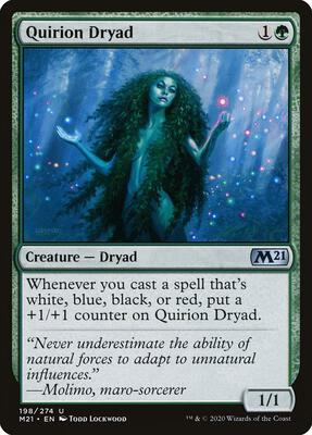 Quirion Dryad card from Core Set 2021