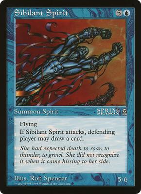 Sibilant Spirit (Arena League) card from Oversize Cards