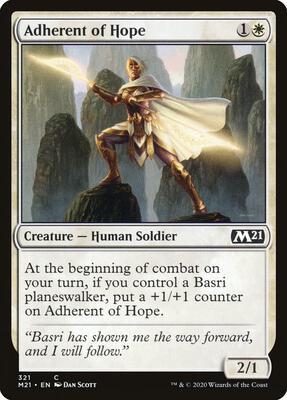 Adherent of Hope card from Core Set 2021