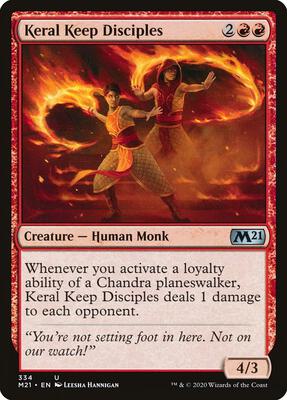 Keral Keep Disciples card from Core Set 2021