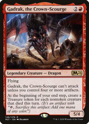 Gadrak, the Crown-Scourge card from Core Set 2021