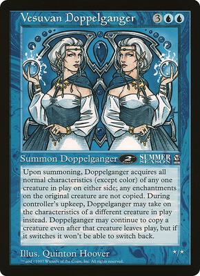 Vesuvan Doppelganger (Arena League) card from Oversize Cards