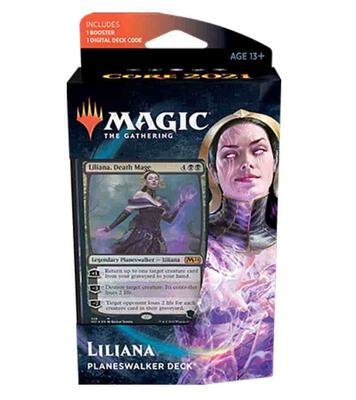 Core Set 2021 - Planeswalker Deck [Liliana] card from Core Set 2021