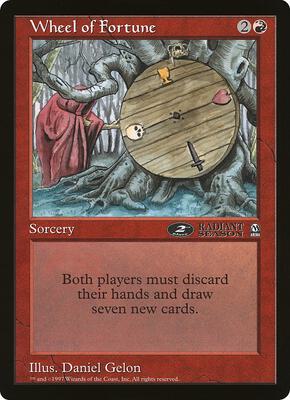 Wheel of Fortune (Arena League) card from Oversize Cards
