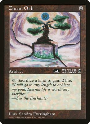 Zuran Orb (Arena League) card from Oversize Cards