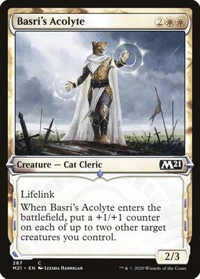 Basri's Acolyte (Showcase) card from Core Set 2021
