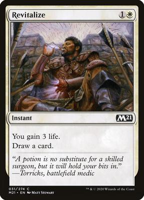 Revitalize card from Core Set 2021