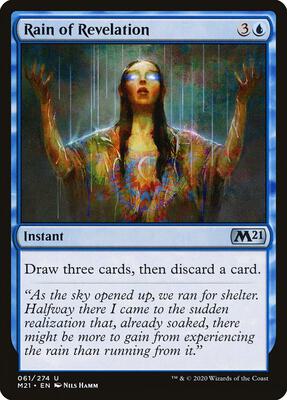Rain of Revelation card from Core Set 2021