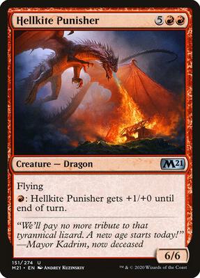 Hellkite Punisher card from Core Set 2021