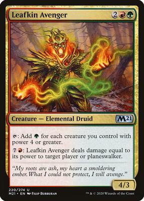Leafkin Avenger card from Core Set 2021