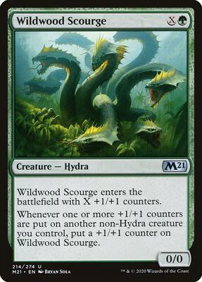 Wildwood Scourge card from Core Set 2021