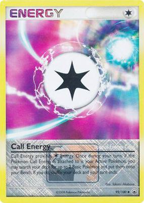 Call Energy - 92/100 (League Promo) card from League & Championship Cards