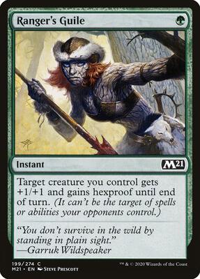 Ranger's Guile card from Core Set 2021