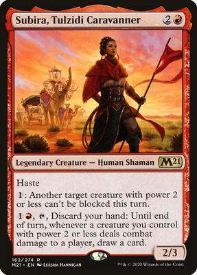 Subira, Tulzidi Caravanner card from Core Set 2021