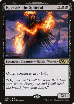 Kaervek, the Spiteful card from Core Set 2021