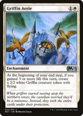 Griffin Aerie card from Core Set 2021