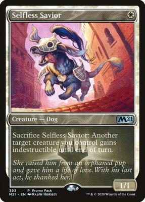 Selfless Savior card from Promo Pack: Core Set 2021