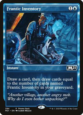 Frantic Inventory card from Promo Pack: Core Set 2021