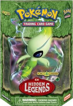 Hidden Legends Theme Deck - "Forest Guardian" [Dark Celebi] card from EX Hidden Legends
