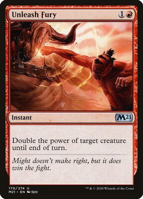 Unleash Fury card from Core Set 2021