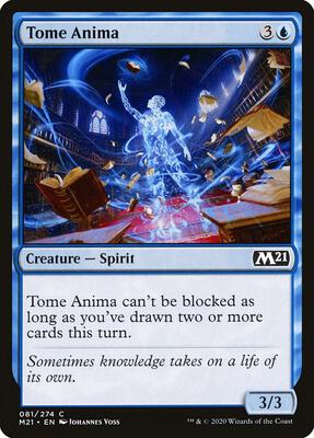 Tome Anima card from Core Set 2021
