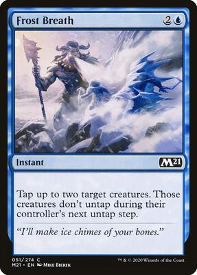 Frost Breath card from Core Set 2021