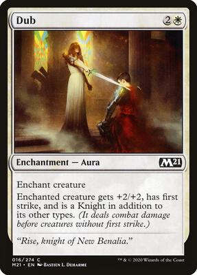 Dub card from Core Set 2021