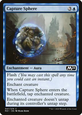 Capture Sphere card from Core Set 2021