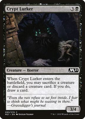 Crypt Lurker card from Core Set 2021