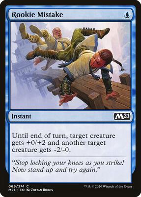 Rookie Mistake card from Core Set 2021